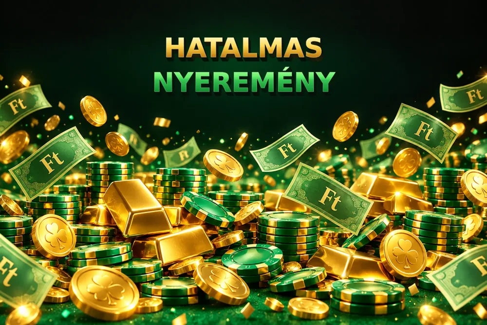 Hatalmas nyeremény — Dice Palace bónusz forintban