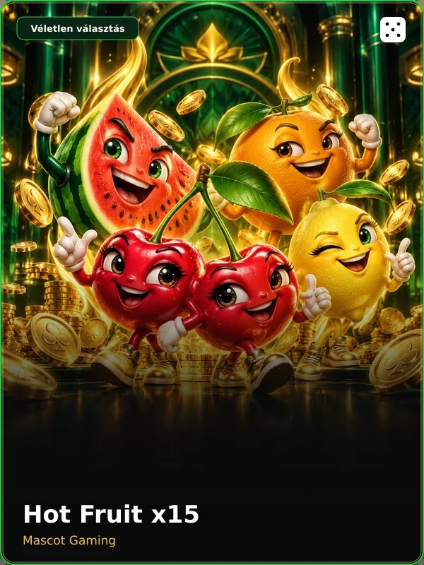 Hot Fruit x15 nyerőgép a Dice Palace-ban