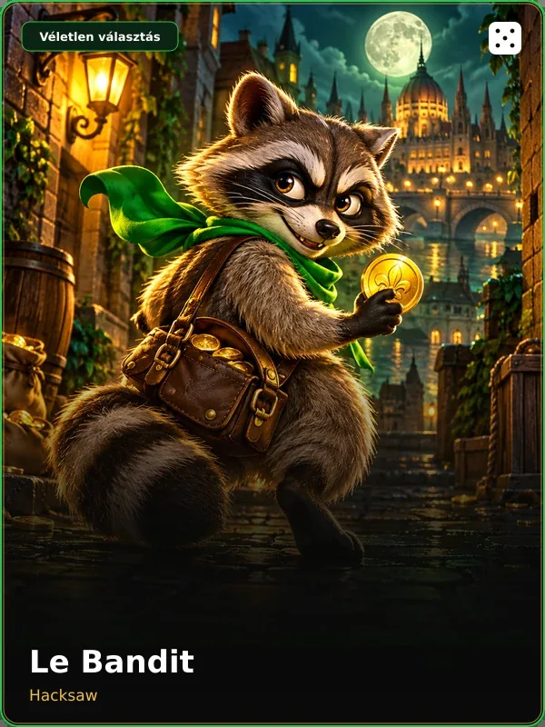 Le Bandit nyerőgép a Dice Palace-ban