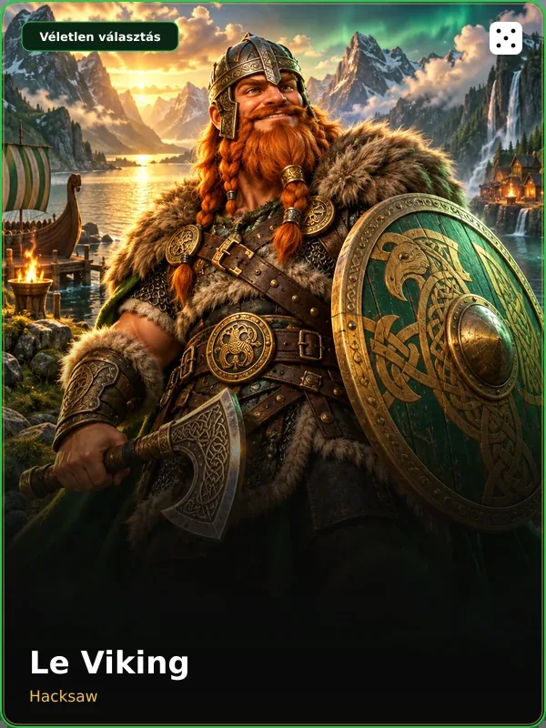 Le Viking nyerőgép a Dice Palace-ban
