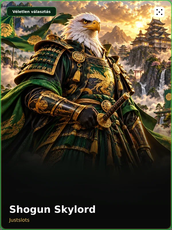 Shogun Skylord nyerőgép a Dice Palace-ban