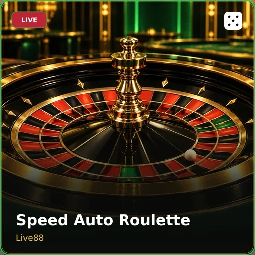 Élő rulett asztal — Speed Auto Roulette